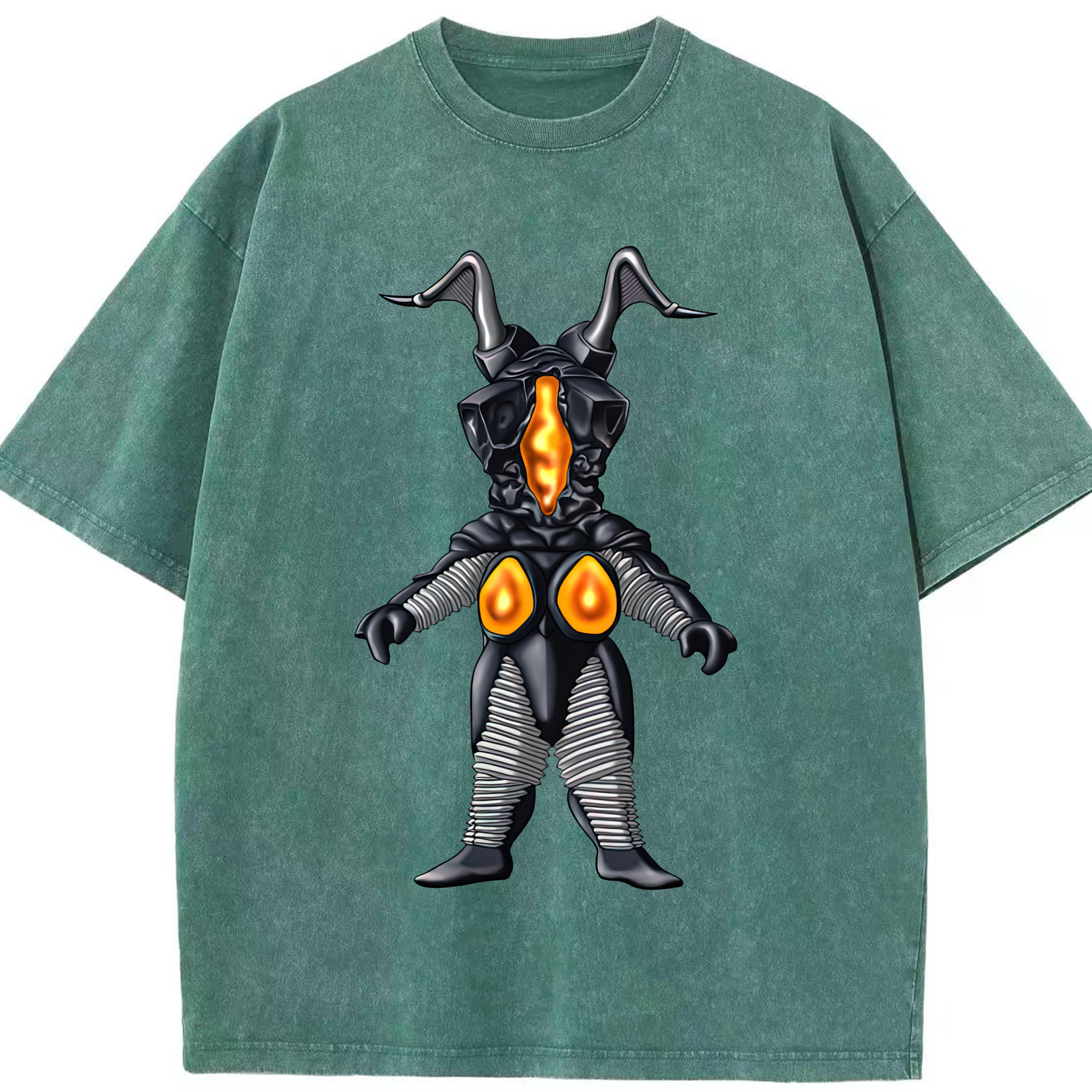 （画像用） ウルトラマン Ultraman 綿100% ヴィンテージ風 半袖Tシャツ（フロントプリント）